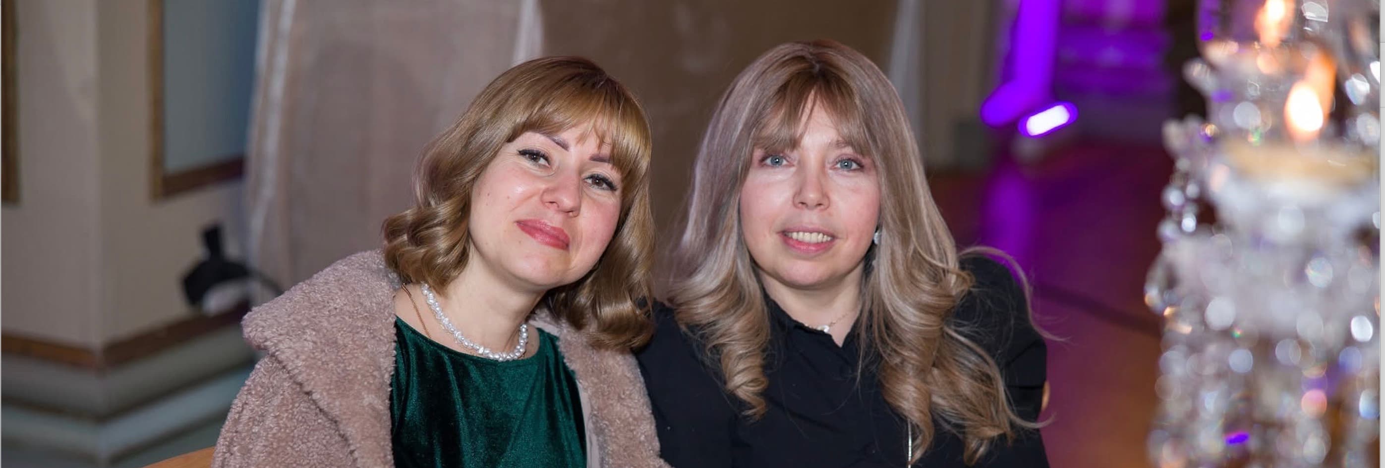 Friends at the gathering